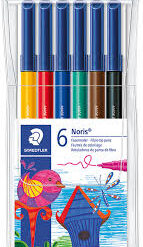 STAEDTLER® Noris 326 Fibre Tip Pen 6 Set