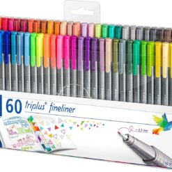 STAEDTLER® triplus® Fineliner 334 TB60 Triangular Fineliner 60 Set