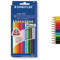 STAEDTLER® Ergosoft 157 Colour Pencil cardboard box 12 Set