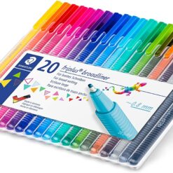 STAEDTLER® triplus® triangular broadliner 338 SB20 20 set