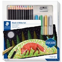 STAEDTLER® Design Journey Set of super soft Colour pencils & metallic markers 61 149C
