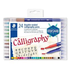 STAEDTLER® 3005 Double Ended Calligraphy Pen 24 Set